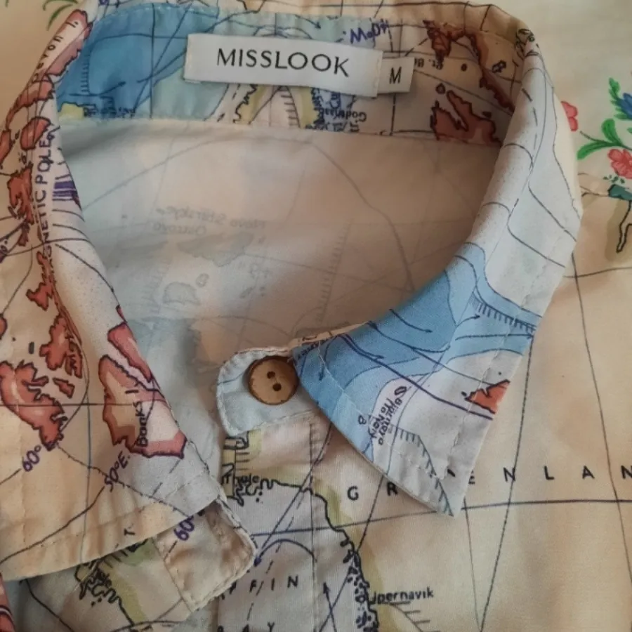 شومیز طرح کره زمین