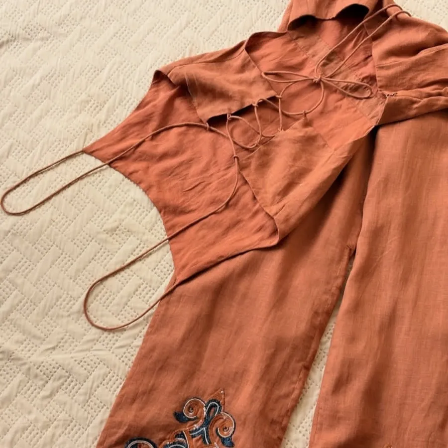 سرهمی شلواری آجری سنتی