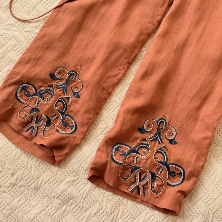 سرهمی شلواری آجری سنتی