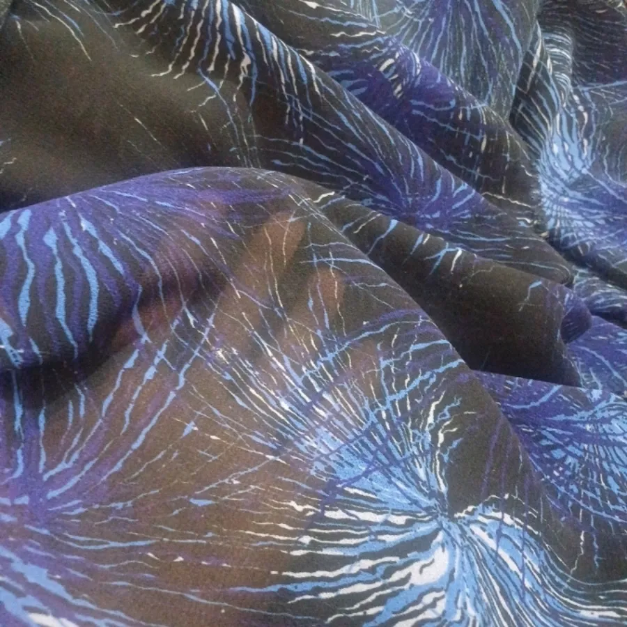 پارچه ستاره های آبی