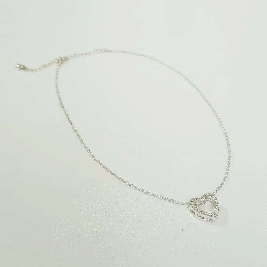 گلوبند قلبی نگین دار