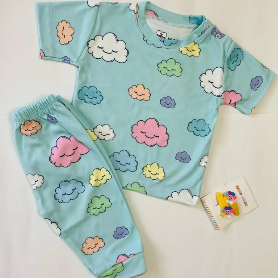 ست تیشرت شلوار نوزادی