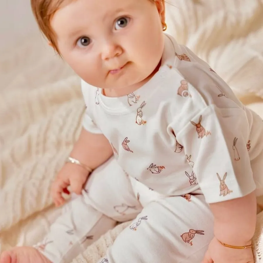 ست تیشرت شلوار نوزادی