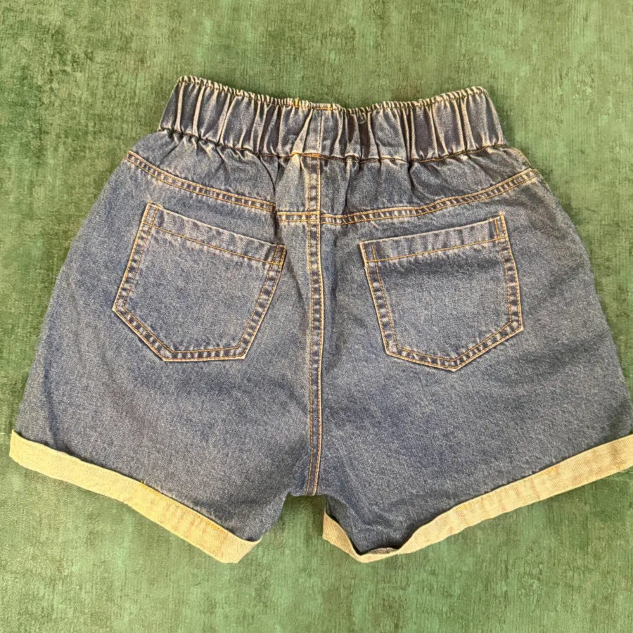 شورتک جین دخترانه