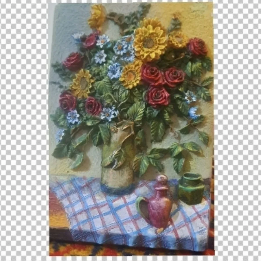 تابلو پلی استر برجسته