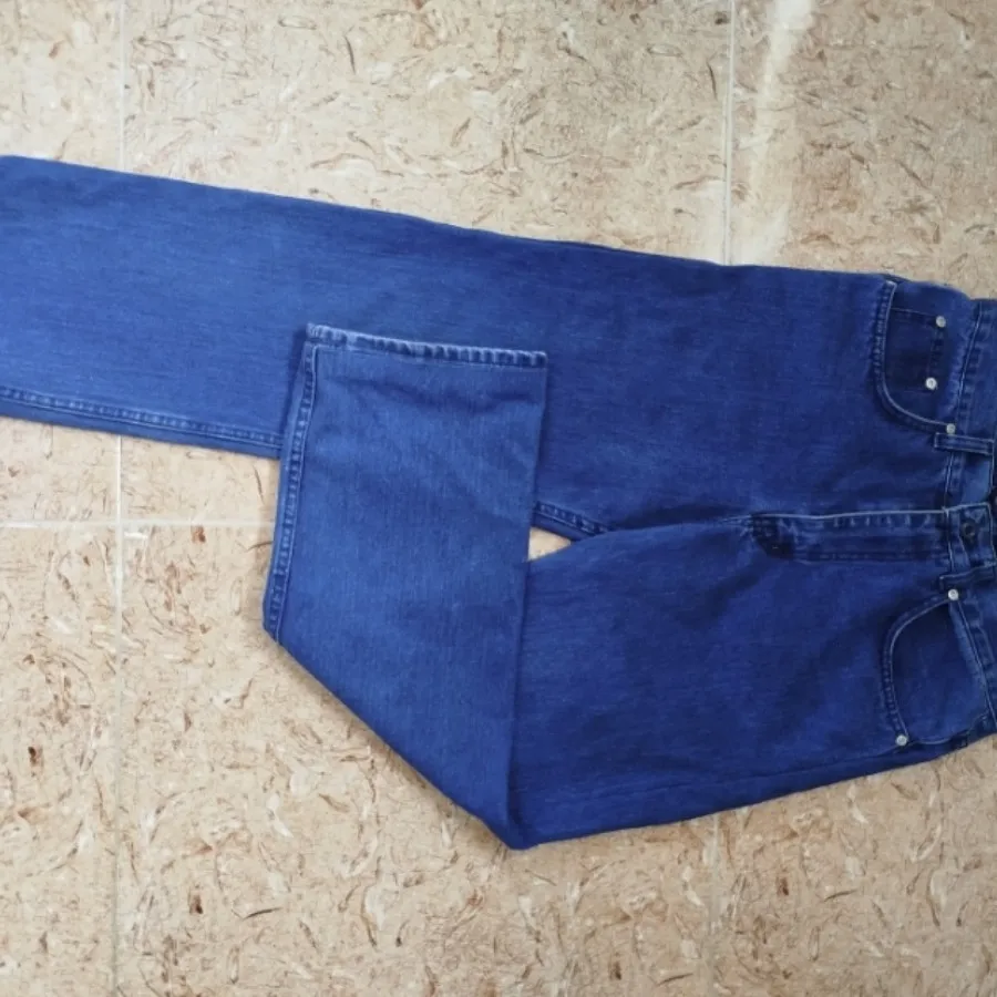 شلوار واید سورمه ای