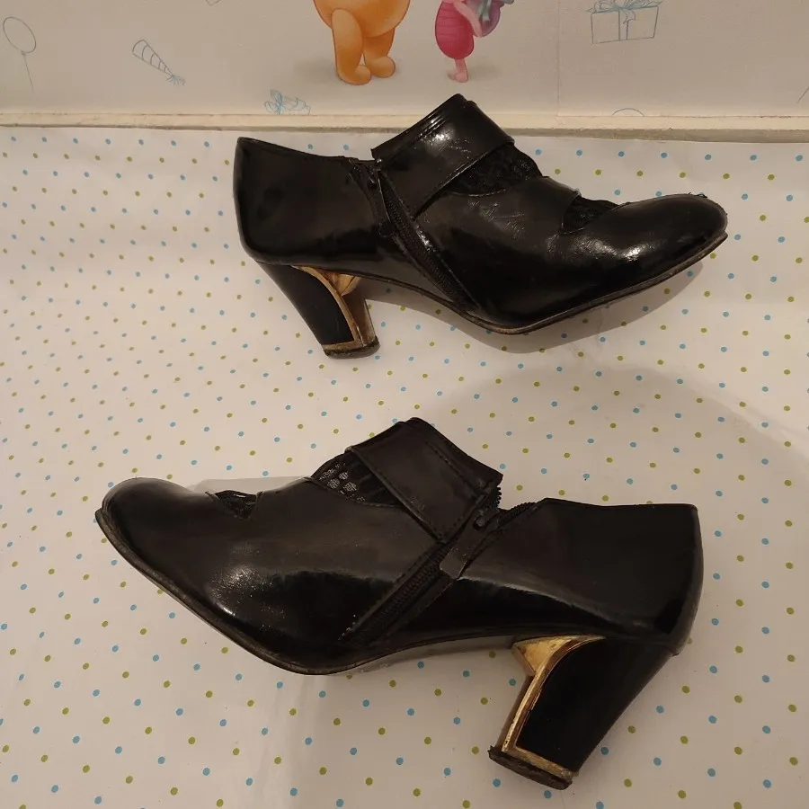 ست کیف و کفش ورنی