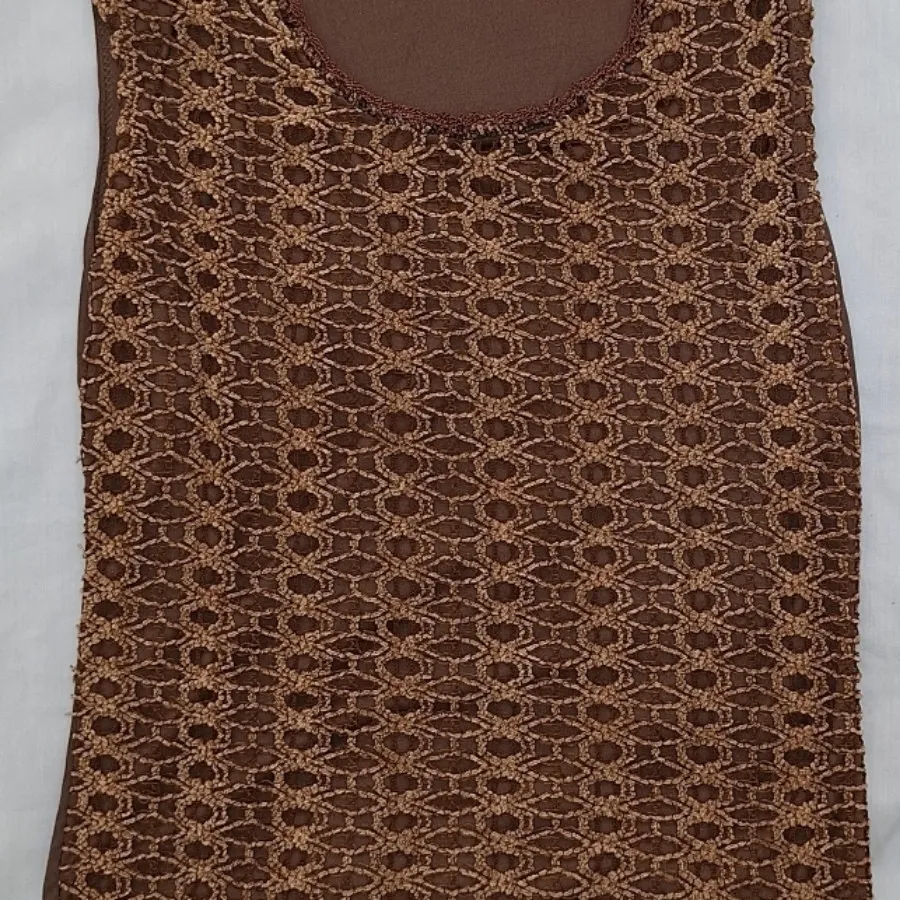 بلوز گیپور با تاپ زیرش