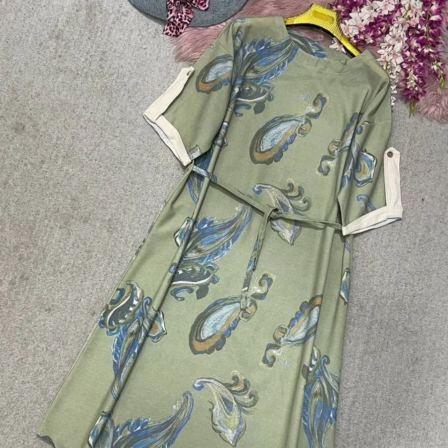 پیراهن مانتویی