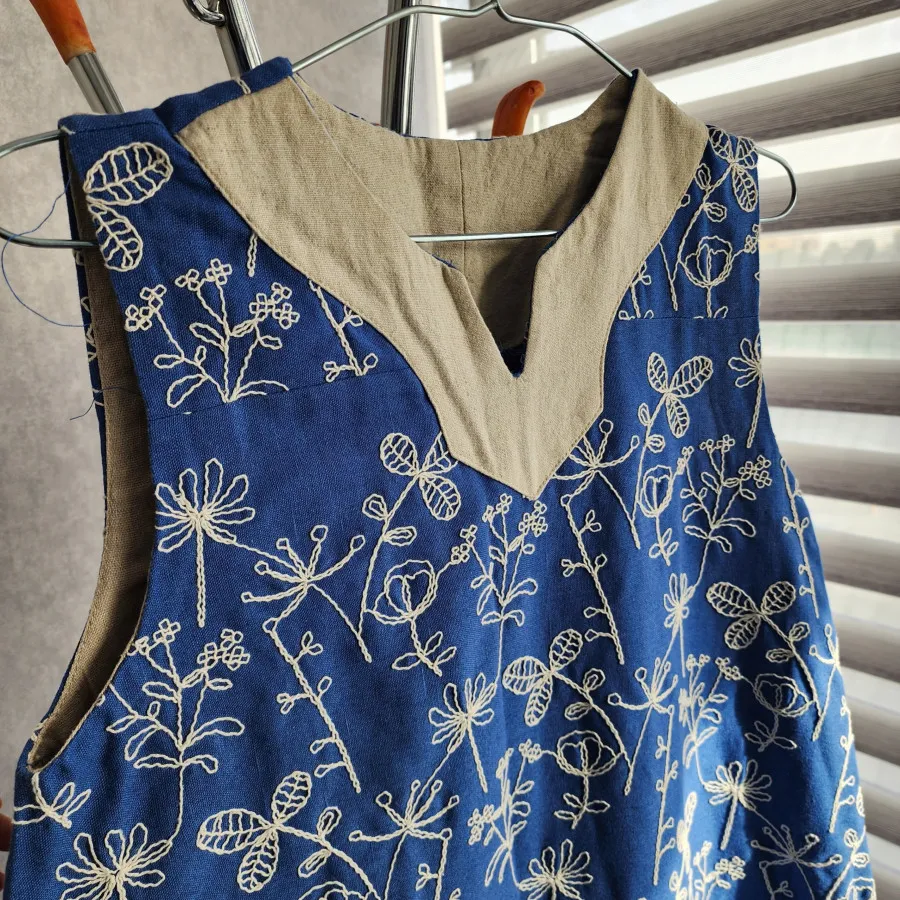 ست پیراهن بلند با کت کراپ