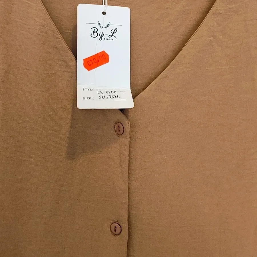 پیراهن مانتویی سایز پلاس