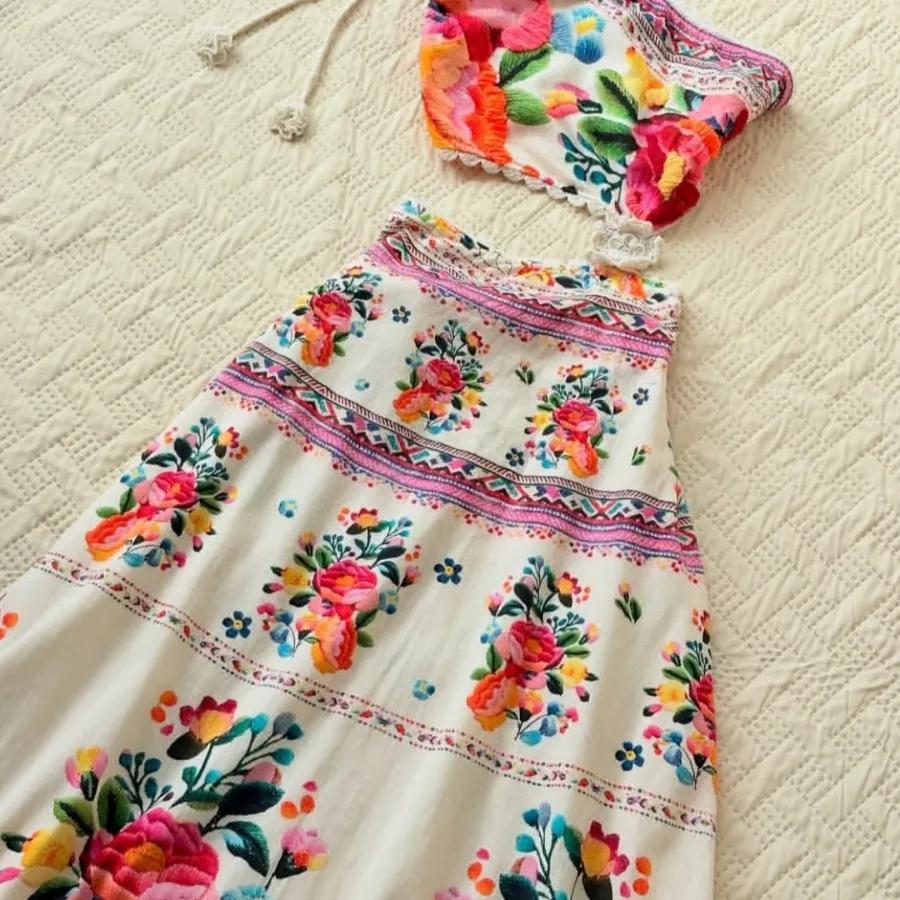 نیم تنه و دامن هندی