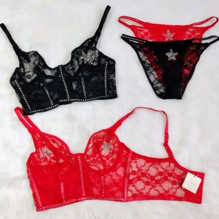 ست تاپلکس شورت و سوتین