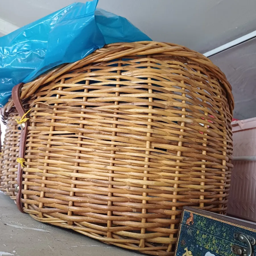 سبد حصیری بزرگ حمل نوزاد