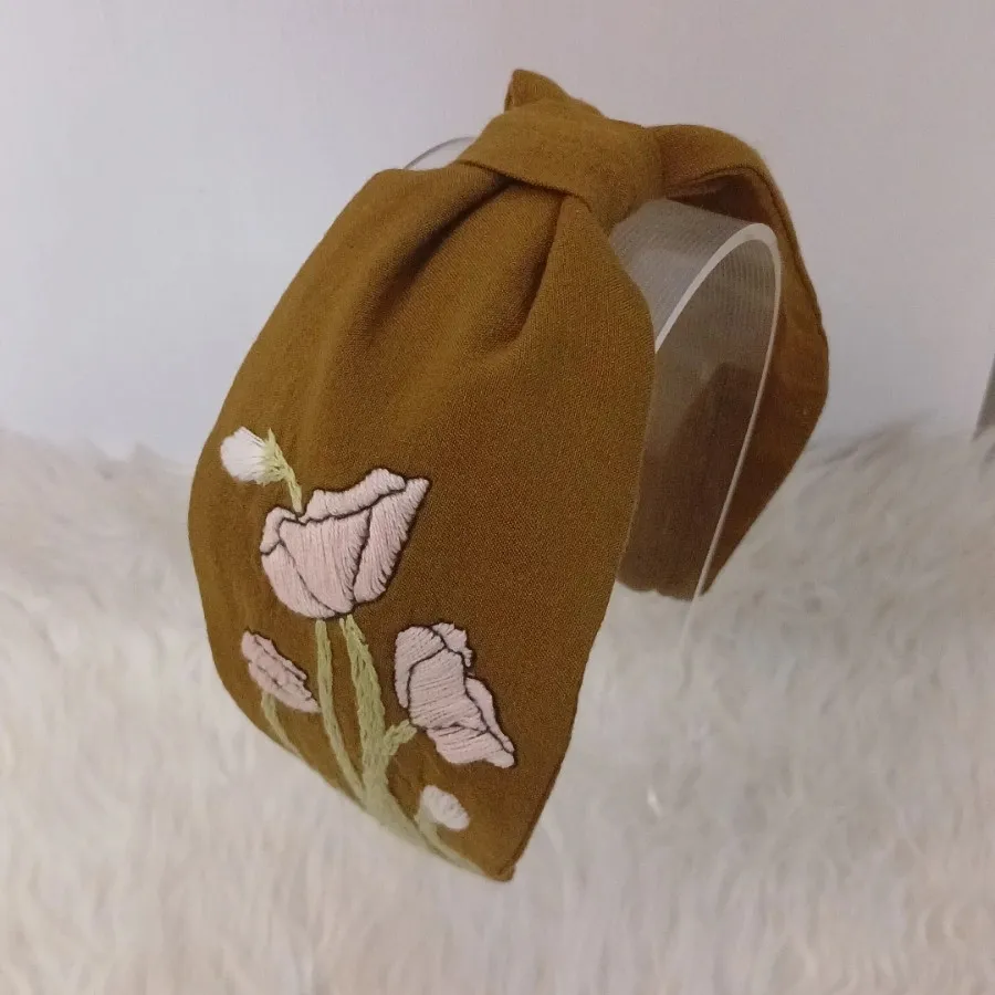 تل گلدوزی پاپیونی