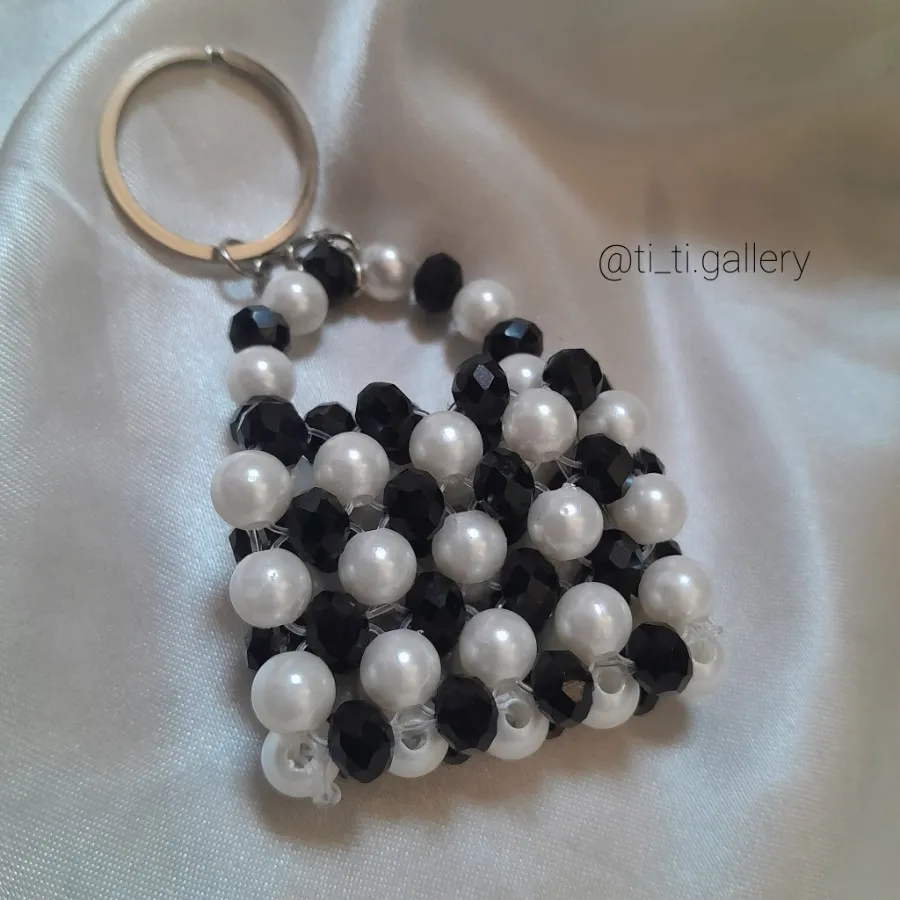 جاکلیدی مدل کیف مهره ای