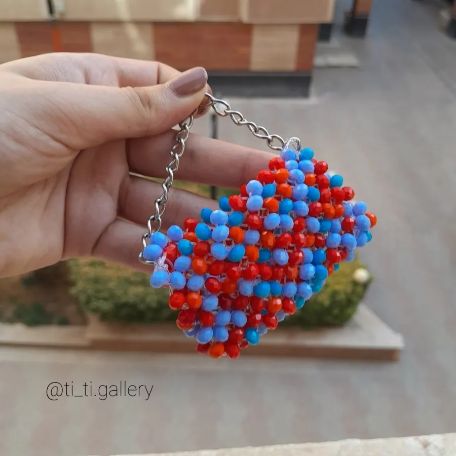 جاکلیدی مدل کیف مهره ای