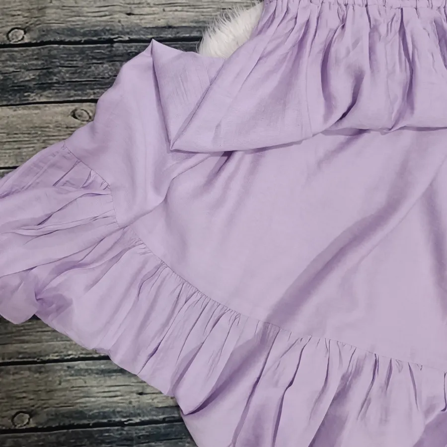 پیراهن دخترانه بنفش