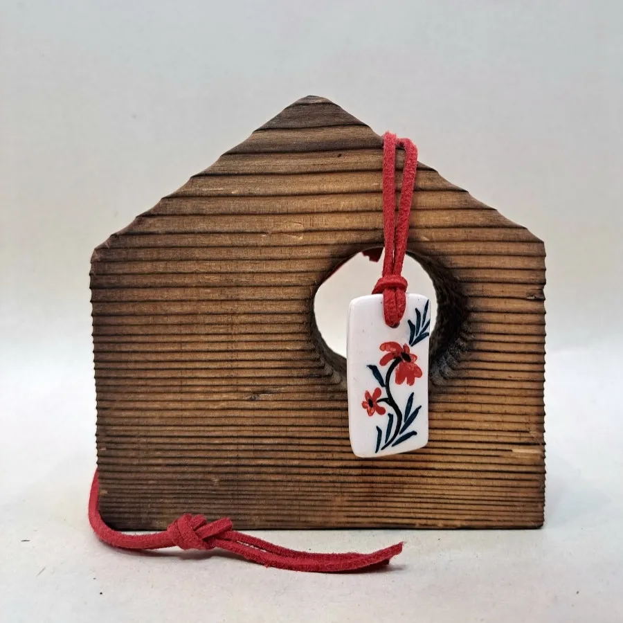 گردنبد سرامیکی هنری