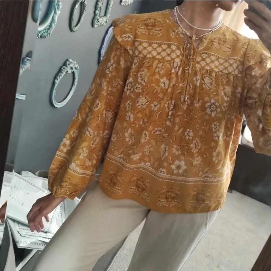 شومیز نخی برند اروپایی