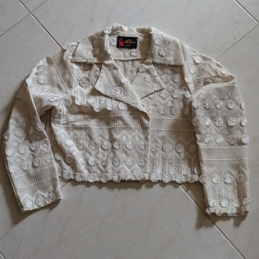 کت لینن دانتل