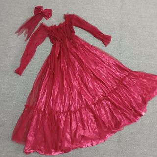 لباس مجلسی زرشکی