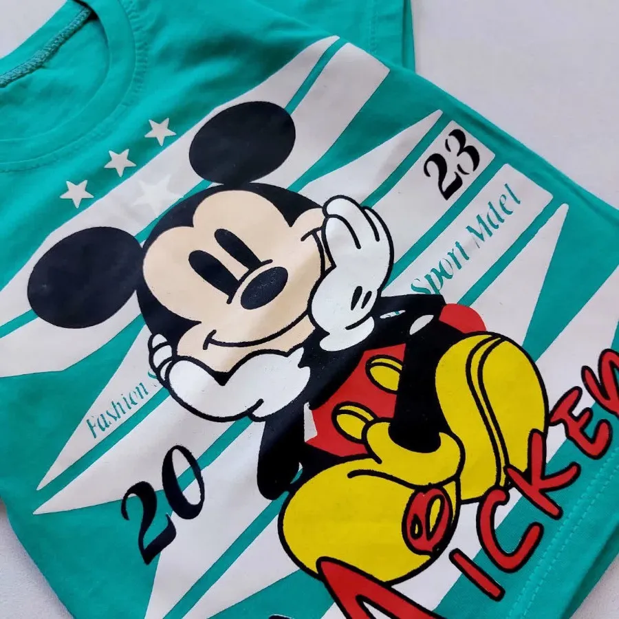 تیشرت شورت میکی و ستاره