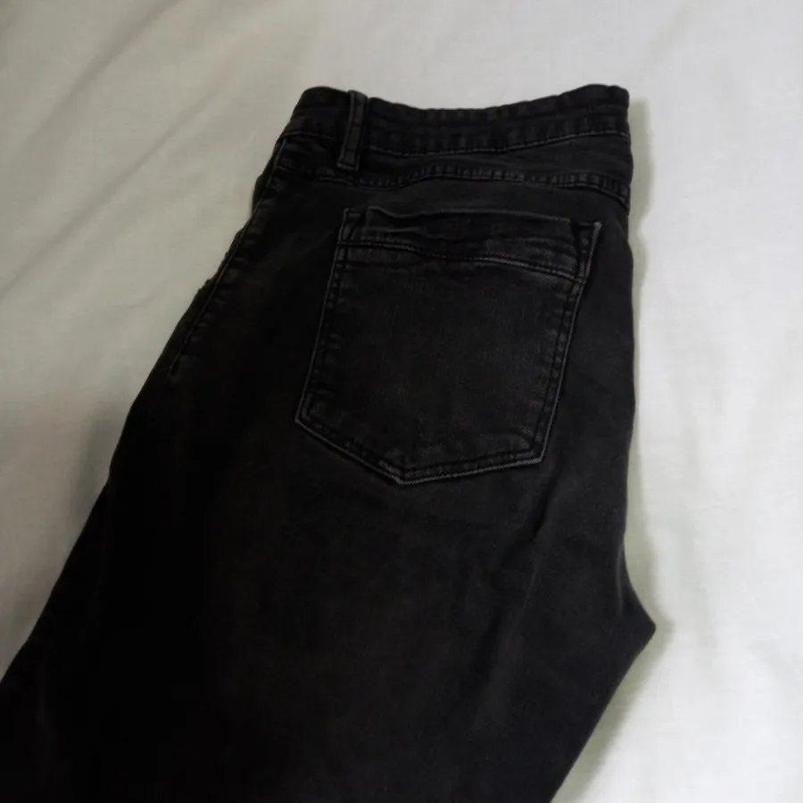 شلوار لی طوسی ذغالی