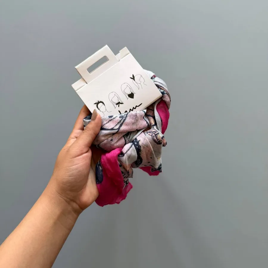 اسکارف پروانه ای i am