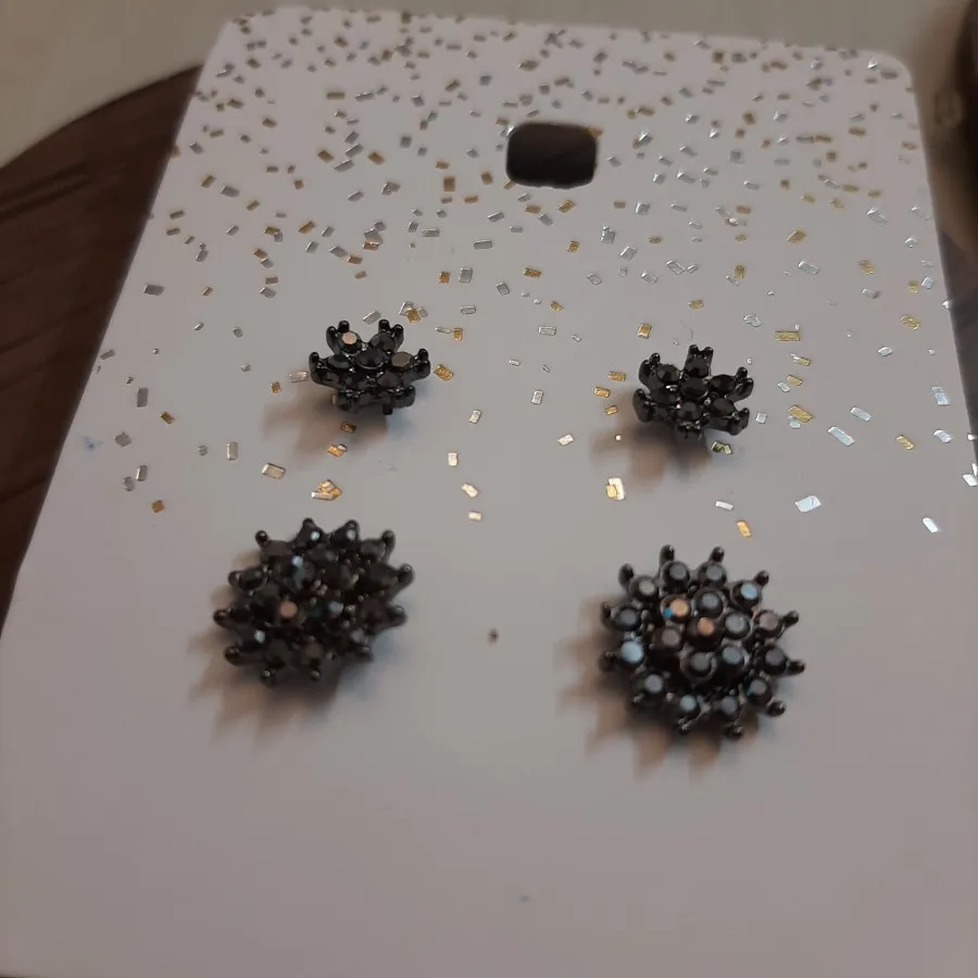 پک گوشواره مجلسی مشکی