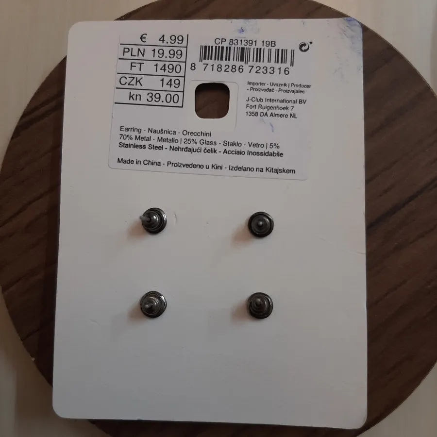 پک گوشواره مجلسی مشکی