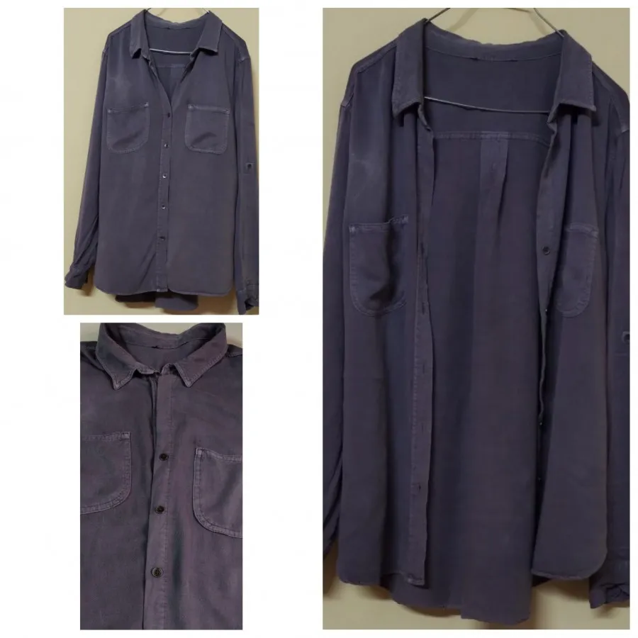 شومیز جین کاغذی