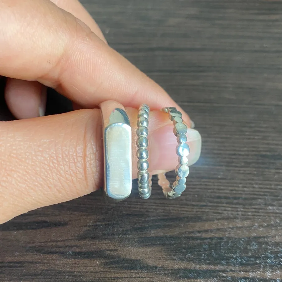 انگشتر نقره دست ساز