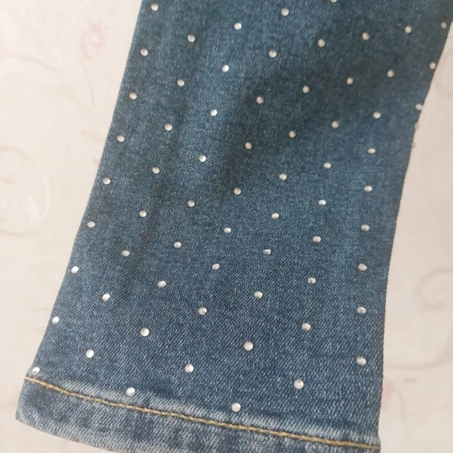 شلوار جین نگین دار ترک