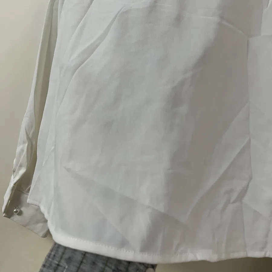 شومیز سفید مرواریدی