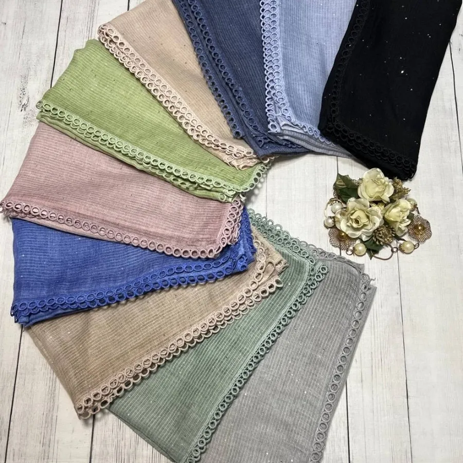 روسری نخی چولکی