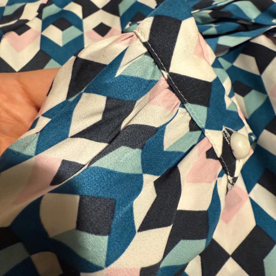 شومیز کوتون یقه کرواتی