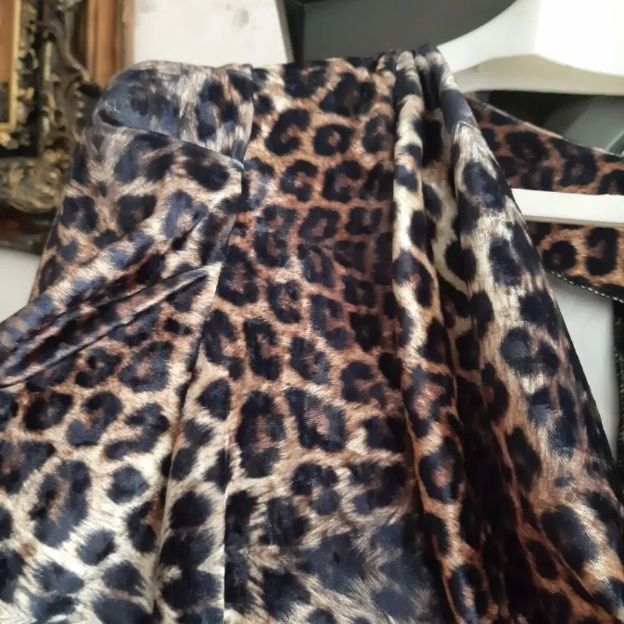 پیراهن مخمل پلنگی