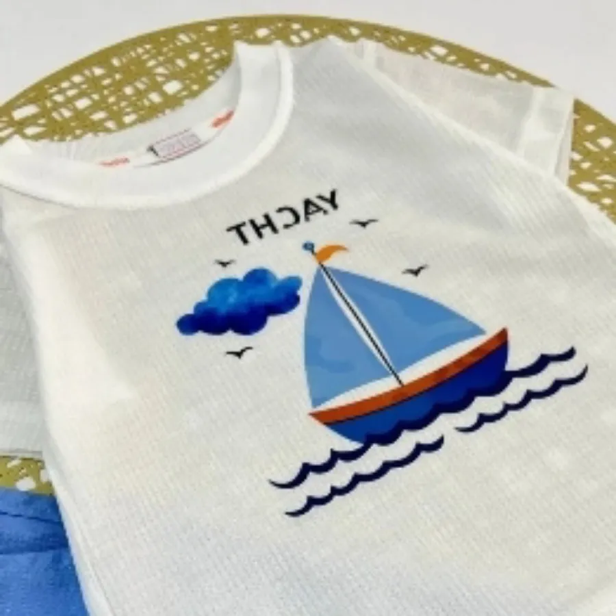 تیشرت شلوارک قایق P3152