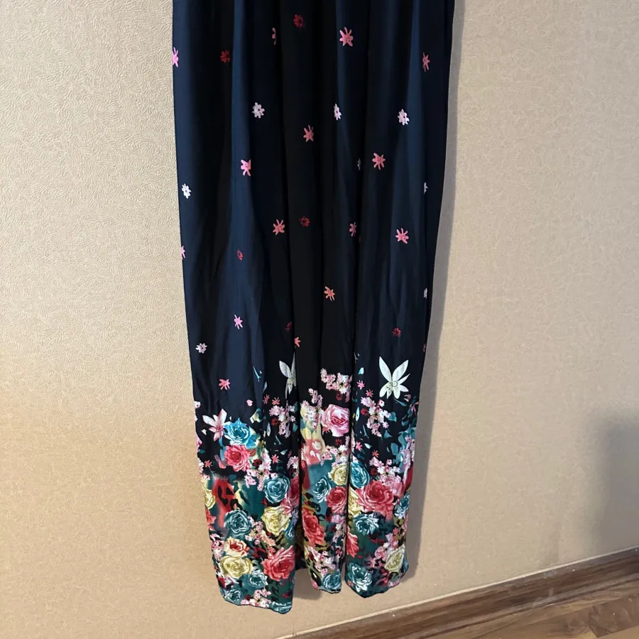 پیراهن نخی ساحلی