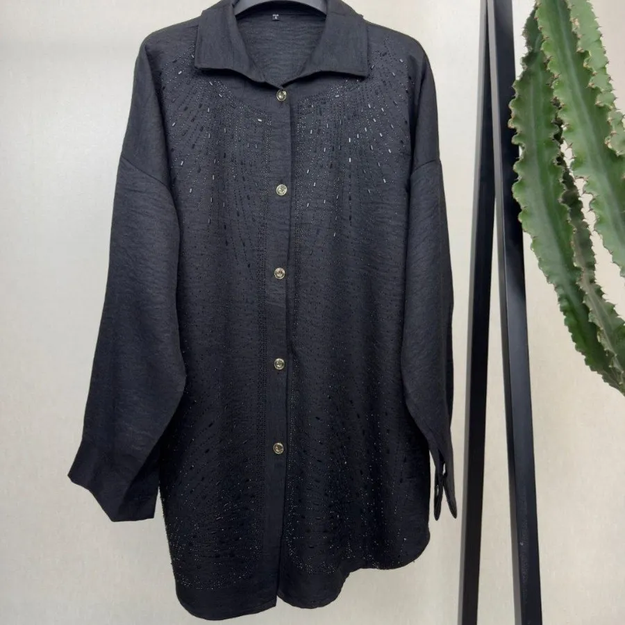 شومیز مانتویی شیک