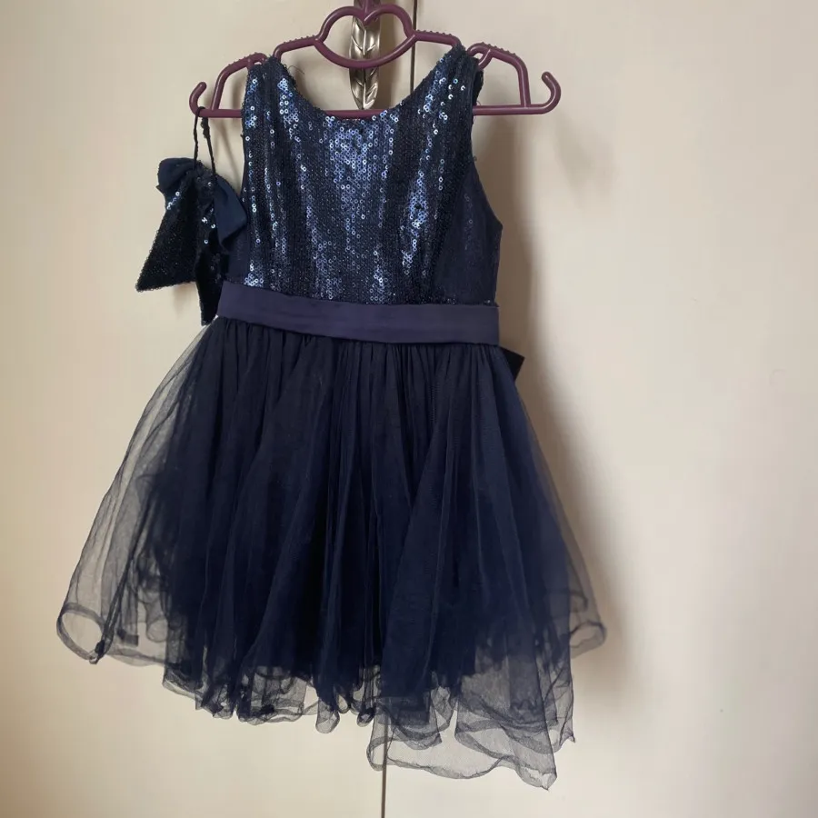 پیراهن مجلسی  سورمه ای