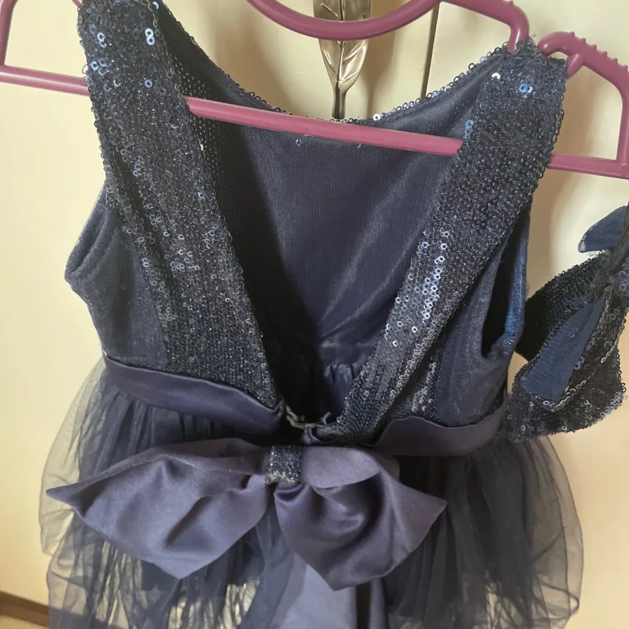 پیراهن مجلسی  سورمه ای