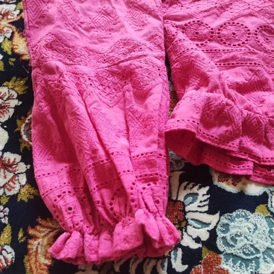 کت کراپ خامه دوزی