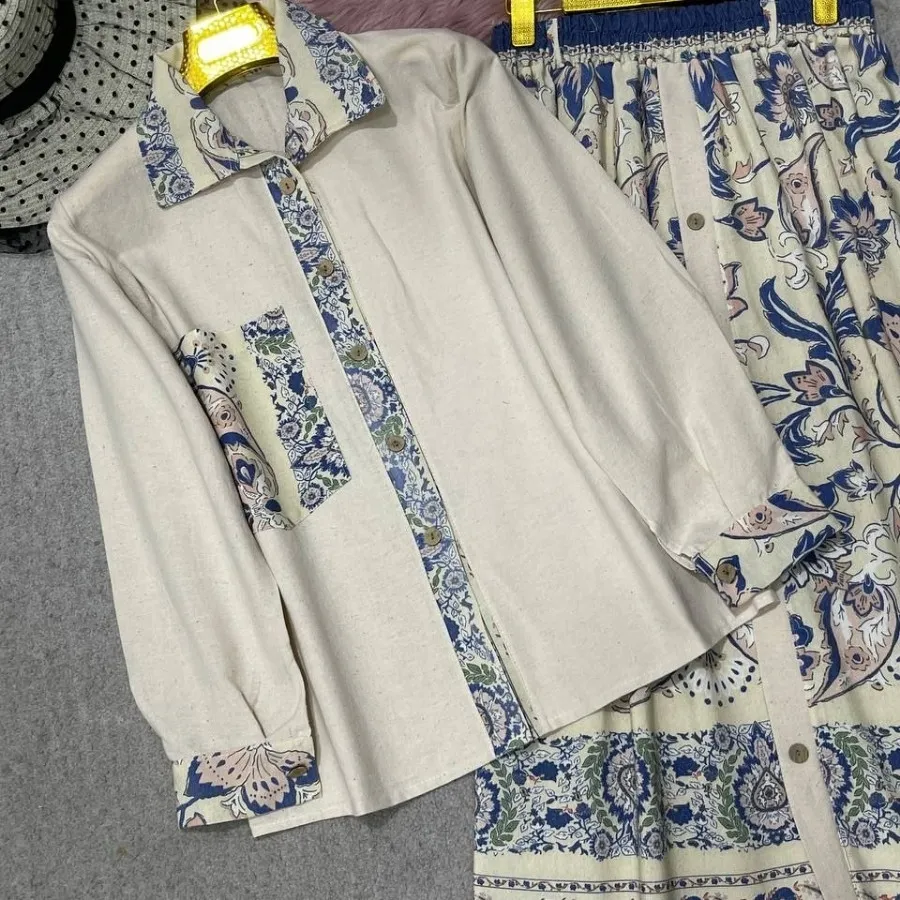 ست تونیک و دامن