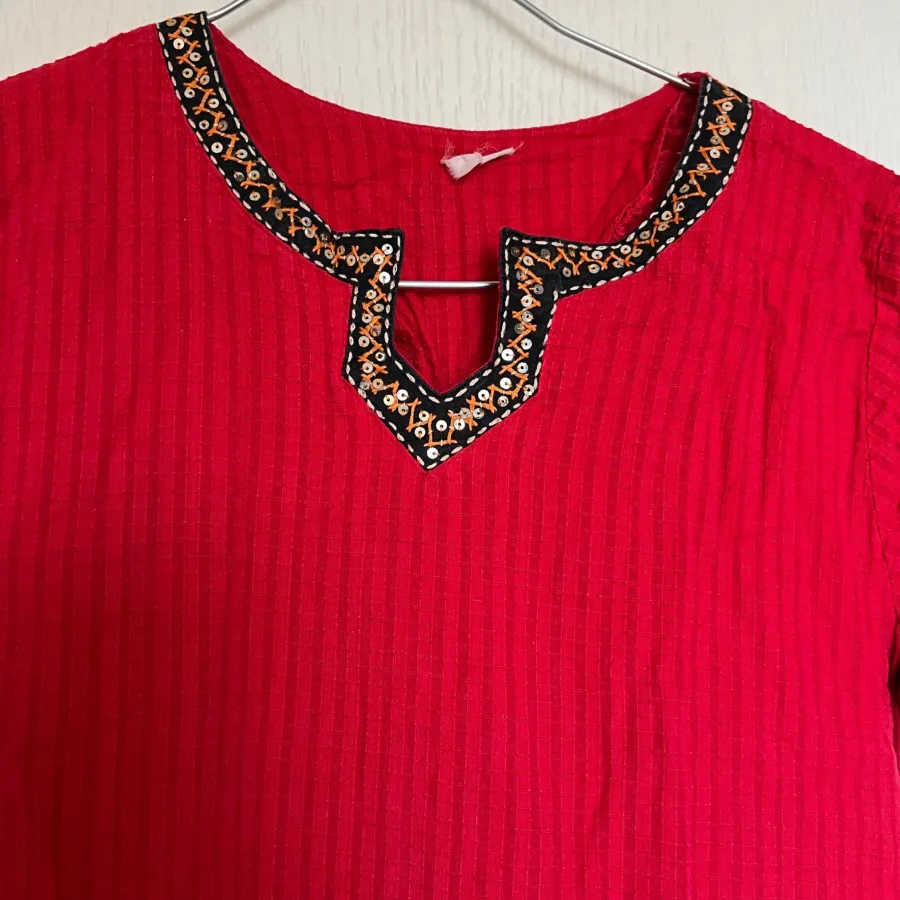 تونیک لینن گلدوزی