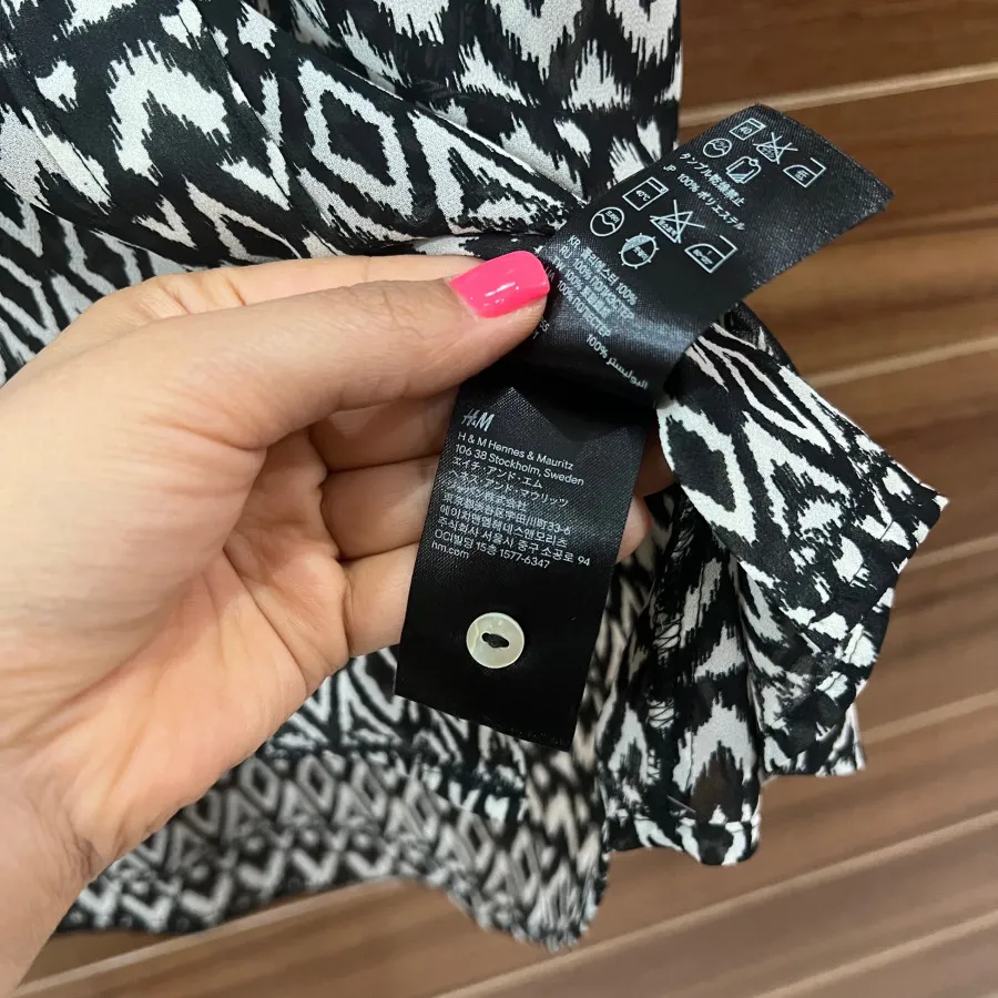 شومیز حلقه ای برند H&M