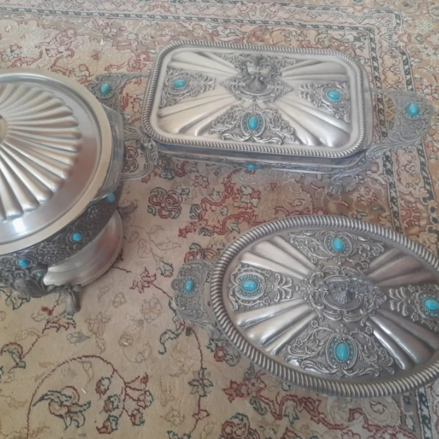 سوفله خوری نقره و فیروزه