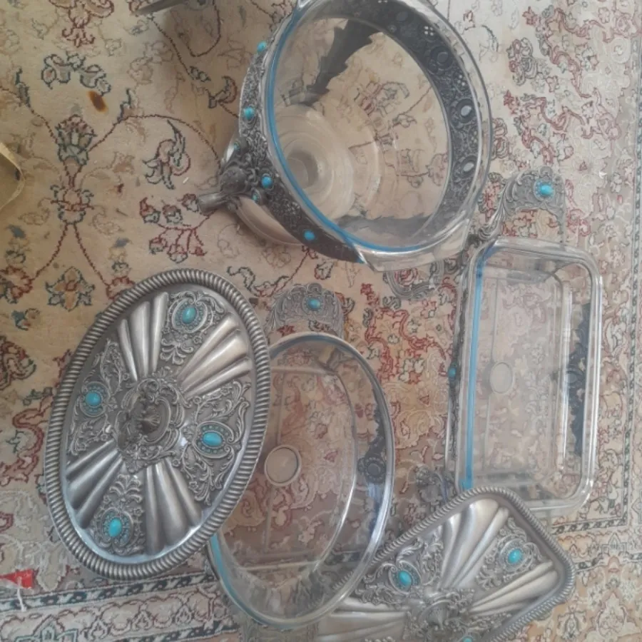 سوفله خوری نقره و فیروزه