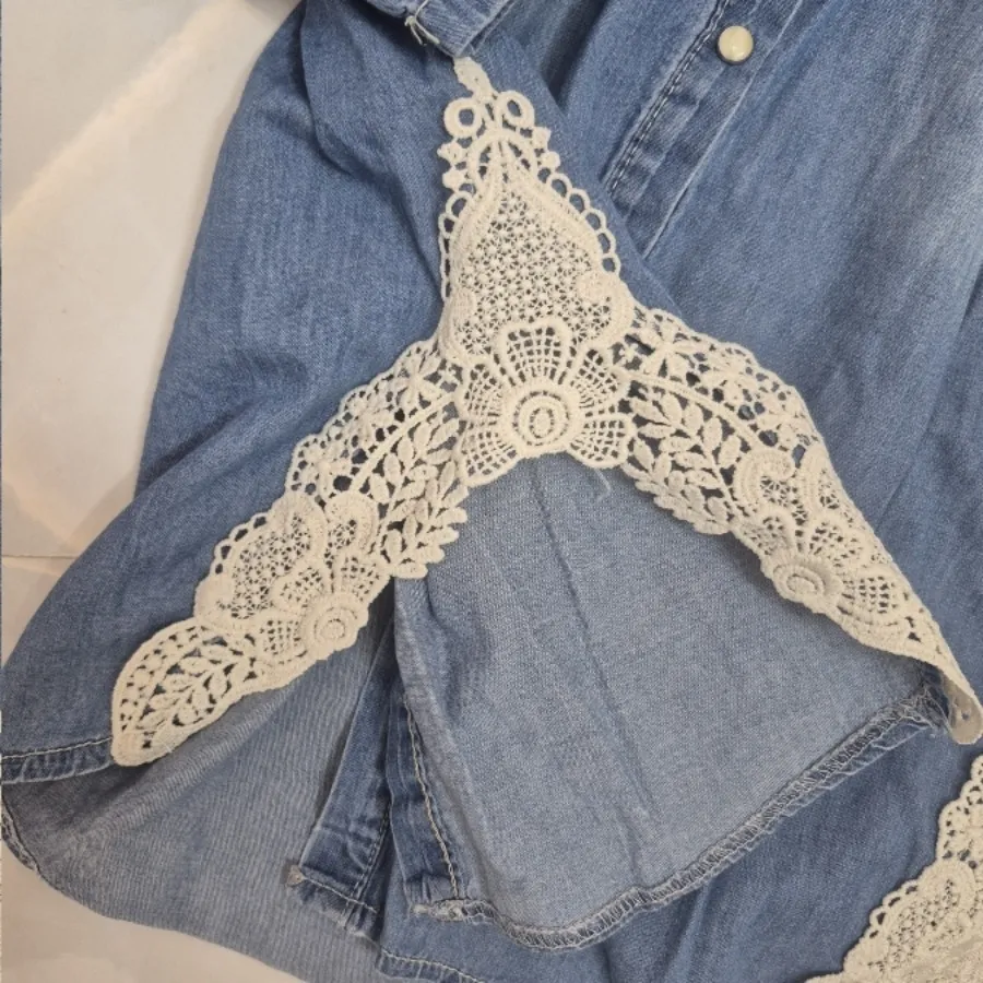 شومیز طرح جین خنک 38